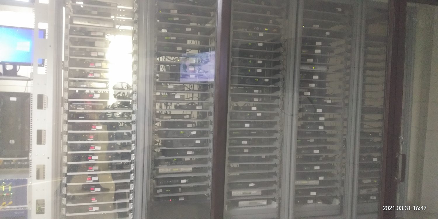 Headend rack room
